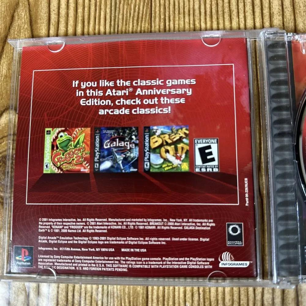 Atari Anniversary Edition Redux (PlayStation 1 PS1) CIB COMPLETE & TESTED‎